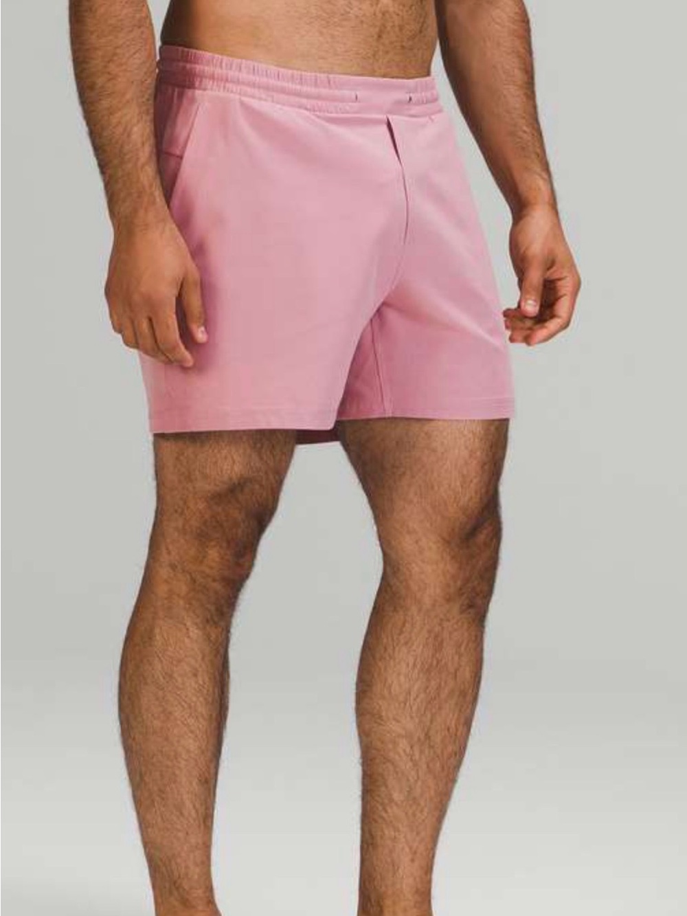 lululemon athletica Men's Rose Pink Athletic Shorts